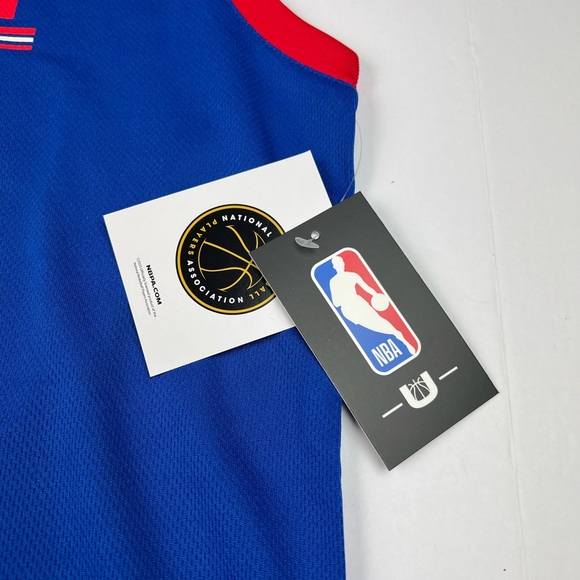 Detroit Pistons Jersey #2 Cade Cunningham NBA Tank Top Men’s Size L - Picture 7 of 9